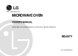 LG MS-267Y Owner's manual