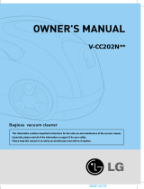 LG V-CC102NTU Owner's manual