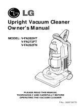 LG V-FA272FT Owner's manual
