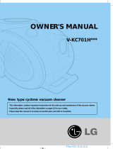 LG V-KC701HTU Owner's manual