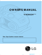 LG V-KC402HTU Owner's manual