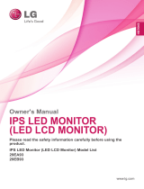 LG 29EA93-P User manual