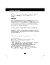 LG L1510P(LB504N-XL) Owner's manual