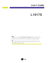 LG L1917S-BN User manual