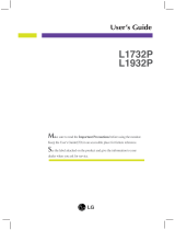 LG L1932P-DN User manual