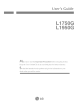 LG L1950G-SN User manual