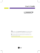LG LG L2000CP-SF User manual