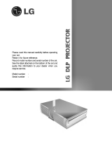 LG BX220-JD User manual
