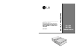 LG RD-JT92 User manual