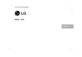 LG XC62 User manual