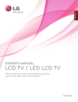 LG 32LE4500 User manual