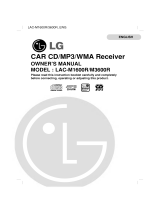 LG LAC-M3600R User manual