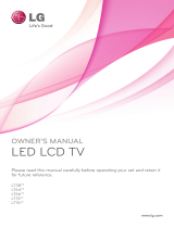 LG 47LT660H User manual