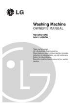 LG WD-SR1212AC Owner's manual