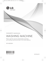 LG WF-HD200GV Owner's manual