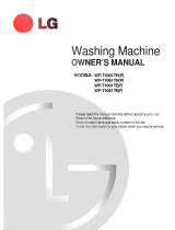 LG WF-T1001TP Owner's manual