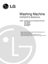 LG WF-TS1400 Owner's manual