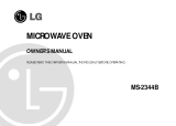 LG MS-2344B Owner's manual