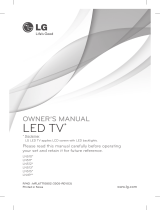 LG 32LN5100 Owner's manual