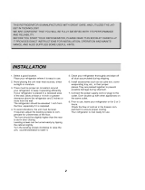 LG GR-403SF User manual