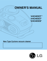 LG V-KC402CTUQ Owner's manual