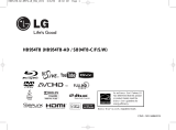 LG HB954TB Owner's manual