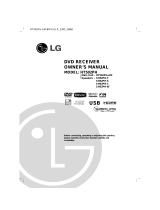 LG HT502PH User manual