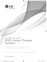 LG HT806TM Owner's manual