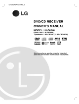 LG LH-D6246A Owner's manual