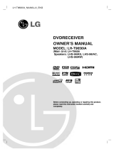 LG LH-T9656IA Owner's manual
