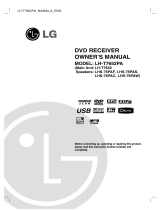 LG LH-T7652PA Owner's manual
