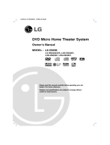 LG LX-D5230A Owner's manual