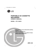 LG LPC-130A Owner's manual