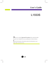 LG L1553S User manual