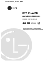 LG DV130KPD Owner's manual