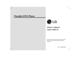 LG DP8811BPM Owner's manual