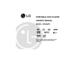 LG DP5932PC Owner's manual