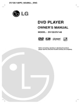 LG DV130PD Owner's manual