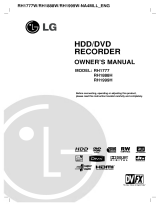 LG RH1999H Owner's manual