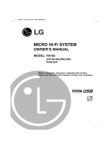 LG FA162-A0U Owner's manual