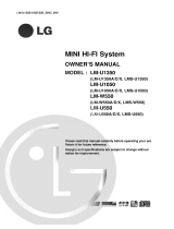 LG LM-U550A Owner's manual