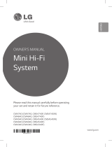 LG CM4340 Owner's manual