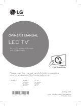 LG 32LB552U Owner's manual