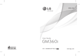 LG GM360I User manual