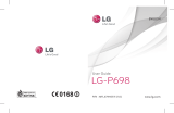 LG LGP698.AAGRBK User manual