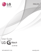 LG LGW100 User manual