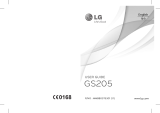 LG GS205 User manual