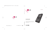 LG KE820 User manual