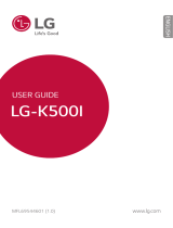 LG K500I-Rose-Gold Owner's manual