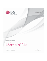 LG LGE975.ABALWH User manual